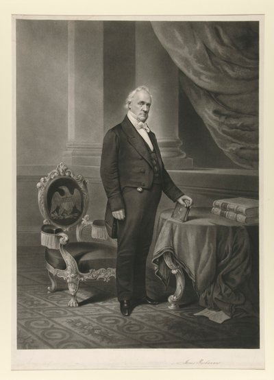 James Buchanan (Faksimile signatur) af John Chester Buttre