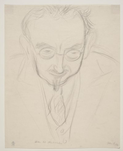 Geografen, professor G. Hatt. Bustebillede i ansigtet. af John Christensen