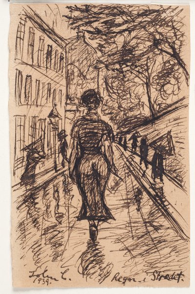 Regn i strædet af John Christensen