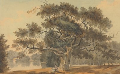Blundeston nær Lowestoft, Sussex af John Claude Nattes