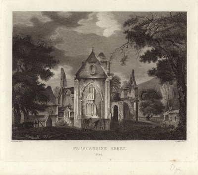Pluscarden Abbey af John Claude Nattes