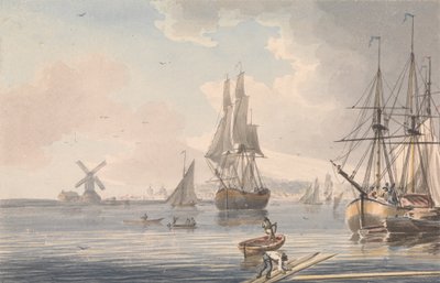 Deptford Dockyard, Kent af John Cleveley the Younger