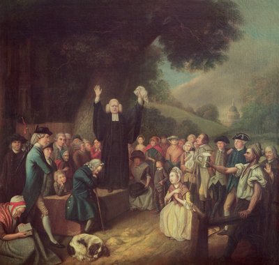 George Whitefield prædiker af John Collet