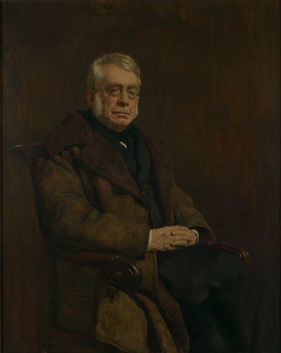 Portræt af Sir George Biddell Airy af John Collier