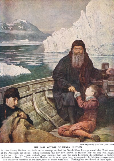 Henry Hudsons sidste rejse, ca.1940