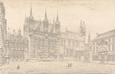 Hotel de Ville, Bruges af John Coney