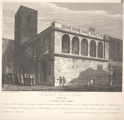St. Matthew Friday Street af John Coney