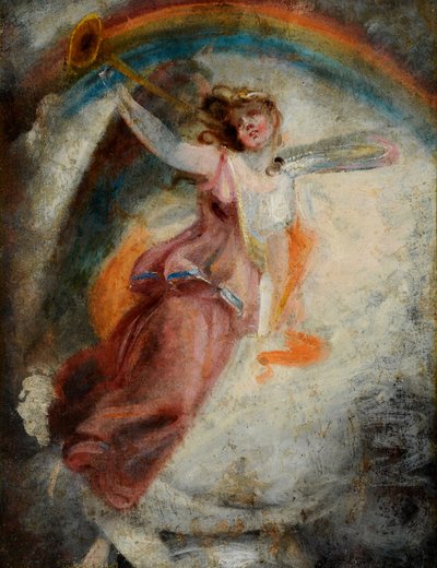 A Herald Angel (olie på lærred) af John Constable