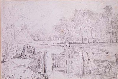 En Lås på Stouren af John Constable