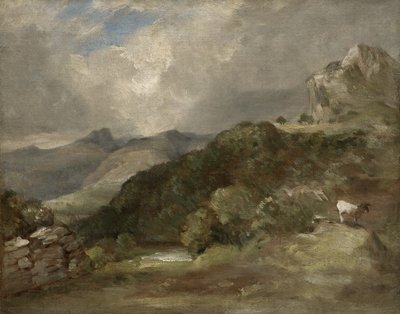 Bow Fell, Cumberland, 1807 af John Constable