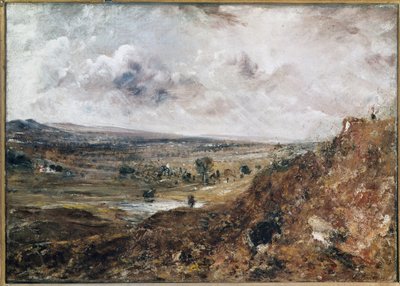 Branch Hill Pond, Hampstead (olie på lærred af John Constable
