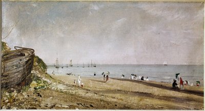 Brighton Beach (olie på lærred af John Constable