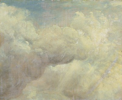 Cloud Study, ca. 1821 (olie på lærred) af John Constable