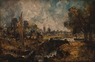 Dedham Lock af John Constable