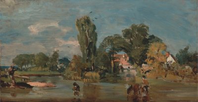Flatford Mølle af John Constable