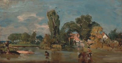 Flatford Mølle af John Constable