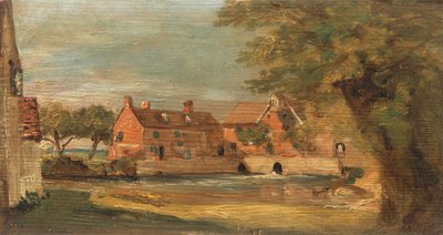 Flatford Mill, mellem 1810 og 1811. af John Constable