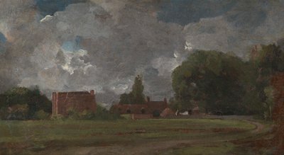 Golding Konstabels Hus, Østre Bergholt: Kunstnerens fødested af John Constable