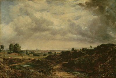 Hampstead Heath (olie på lærred) af John Constable
