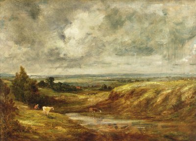 Hampstead Heath, ca. 1825-30 af John Constable