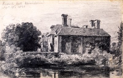 Knowle Hall, 1820 af John Constable