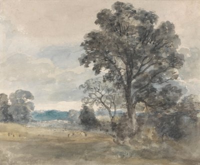 Landscape at East Bergholt af John Constable