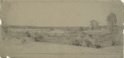 Landskab med udsigt over Dedham Vale set fra Langham af John Constable
