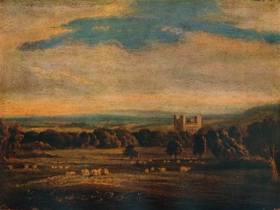 Naworth Castle, c1826 af John Constable