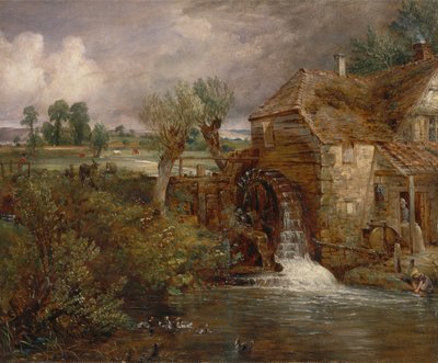 Parham Mill, Gillingham, ca. 1826. af John Constable