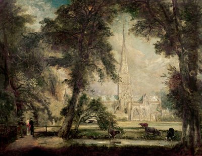 Salisbury-katedralen fra Bishop