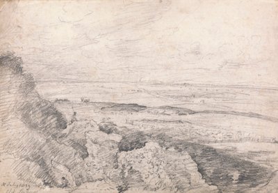 Salisbury Plain fra Old Sarum af John Constable