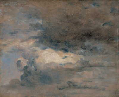 Study of Clouds - Aften, 31. august 1822. af John Constable