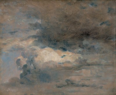 Study of Clouds - Aften, 31. august 1822 af John Constable