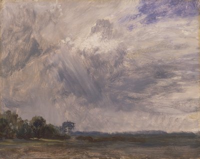 Studie af en overskyet himmel af John Constable