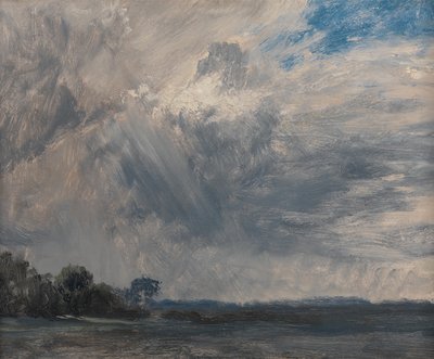Studie af en overskyet himmel, ca. 1825. af John Constable