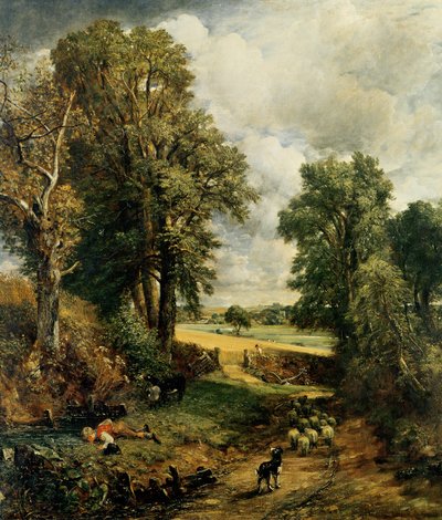 Kornmarken, 1826 af John Constable