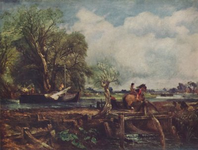 Den springende hest, 1825, c1950. af John Constable
