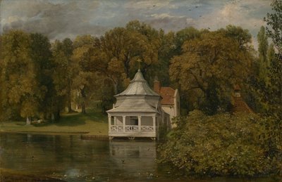 Kvartaler bag Alresford Hall af John Constable