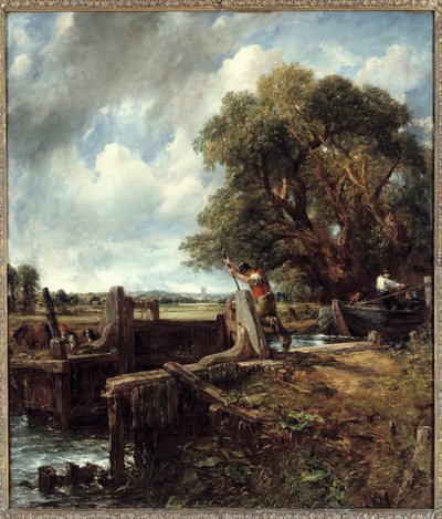 Låsen. Maleri af John Constable (1776-1837) af John Constable