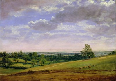 Udsigt fra Highgate Hill af John Constable