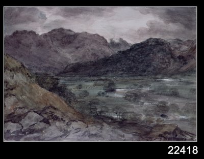 Udsigt i Borrowdale af John Constable