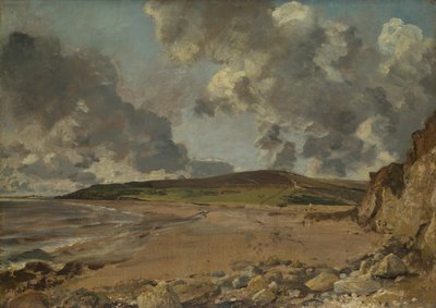 Weymouth Bay: Bowleaze Cove og Jordon Hill, ca. 1817 af John Constable