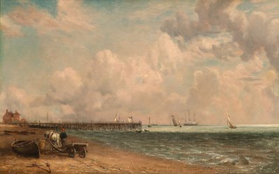 Yarmouth Jetty af John Constable