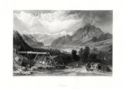 Luzern, Centralschweiz, 1800-tallet af John Cousen