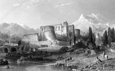 Pergamos, 1800-tallet. af John Cousen