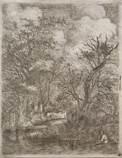 Back of the Mills, ca. 1812-1813. af John Crome