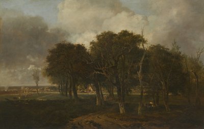 Obo Common, Norfolk, sandsynligvis ca. 1810. af John Crome