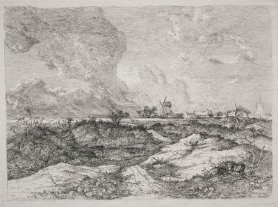 Musehold Hede, ca. 1810-13. af John Crome