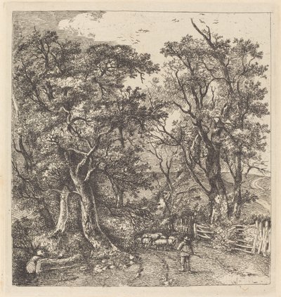 Vejscene, Hethersett af John Crome