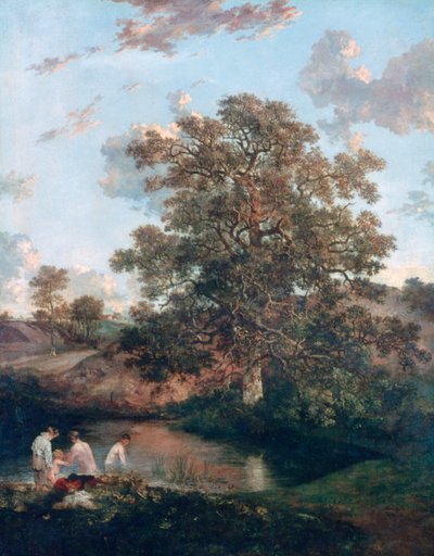 The Poringland Oak, c1818-1820 af John Crome